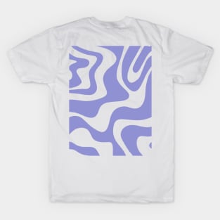 liquid pattern - purple T-Shirt